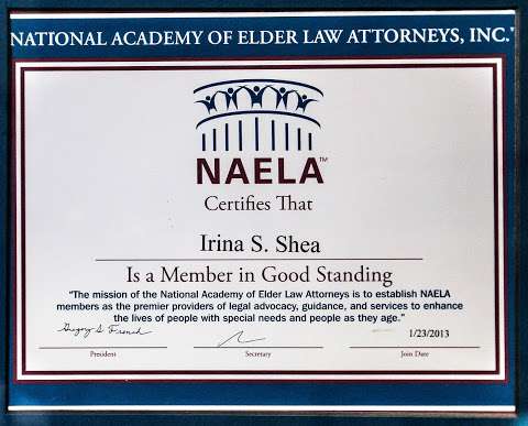 Irina S. Shea, Attorney At Law, LLC Irina S. Shea, Attorney At Law, LLC
